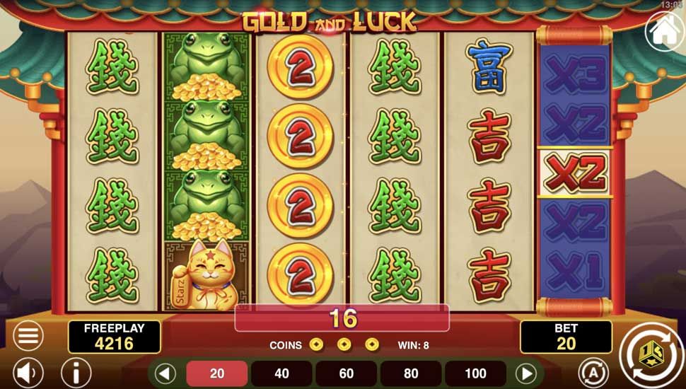 Gold And Luck slot mobile
