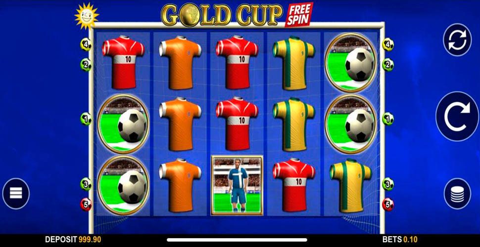 Gold Cup Free Spin slot mobile