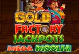 General information about Gold Factory Jackpots Mega Moolah slot