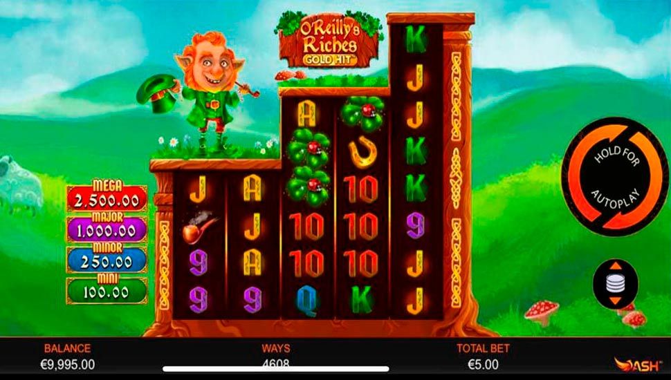 Gold Hit O'Reilly's Riches slot mobile
