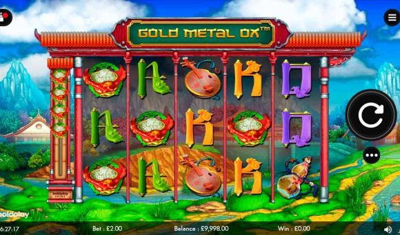 Gold Metal Ox