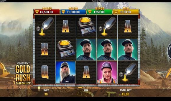 Gold Rush Cash Collect