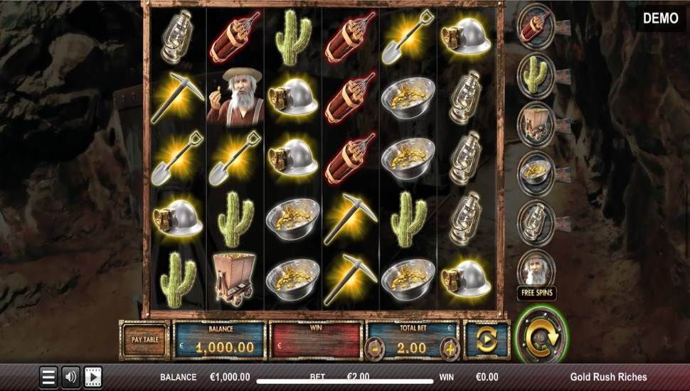 Gold Rush Riches slot mobile