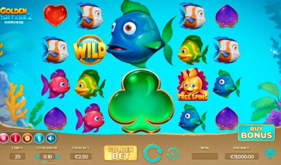 Golden Fish Tank 2 Gigablox