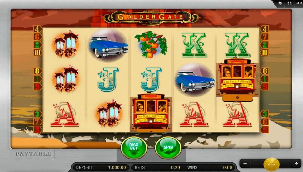 Golden Gate Slot by Merkur Gaming preview