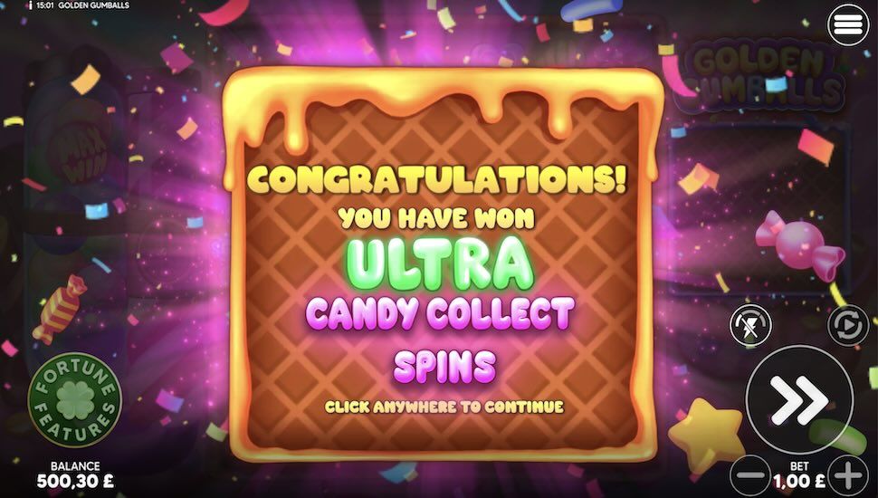 Golden Gumballs slot Bonus
