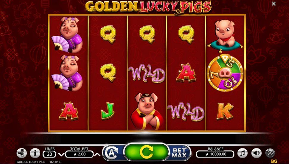 Golden Lucky Pigs