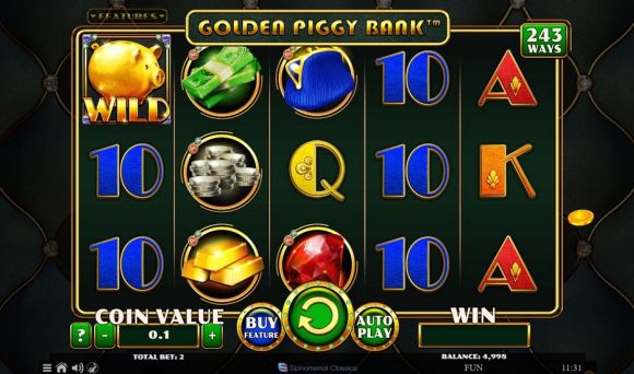 Golden Piggy Bank 