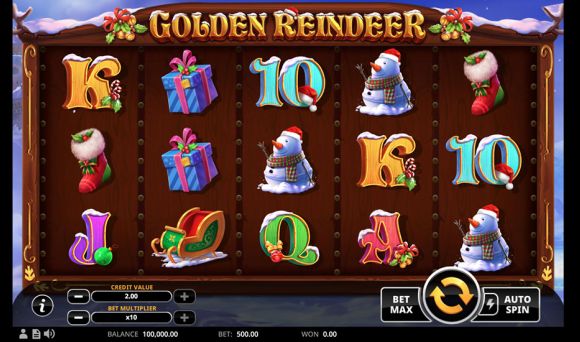 Golden Reindeer