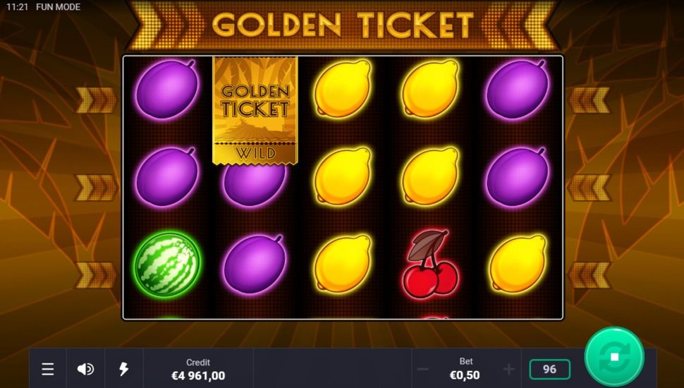 golden ticket slot respins