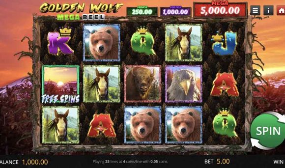 Golden Wolf Mega Reel