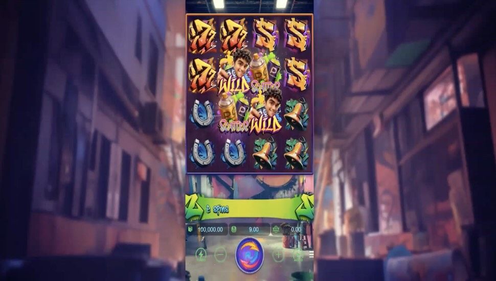 Graffiti Rush slot Gameplay