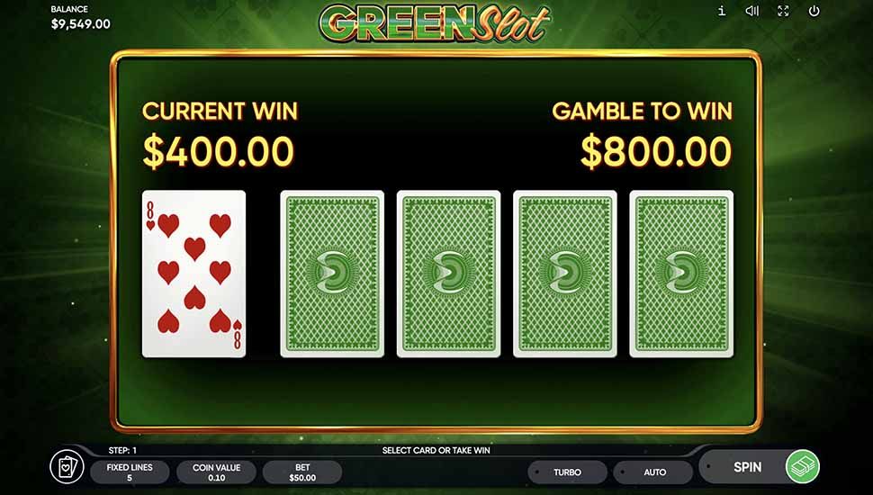 Green Slot slot risk game