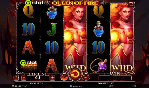 Gslot Queen of Fire