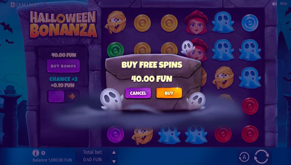 Halloween Bonanza  slot Buy Bonus and Chance 2x