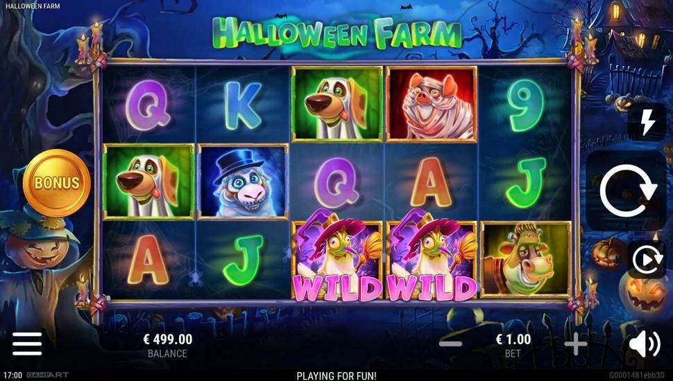 Halloween Farm slot mobile