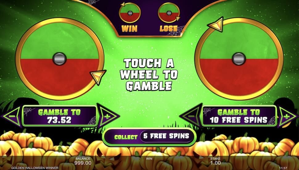 Halloween Golden Winner slot Bonus 