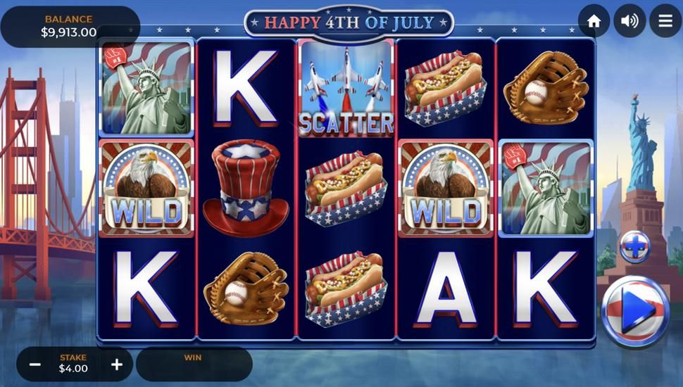 Happy 4th of July slot Mobile