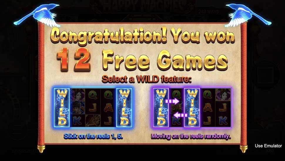 Happy Magpies slot free spins