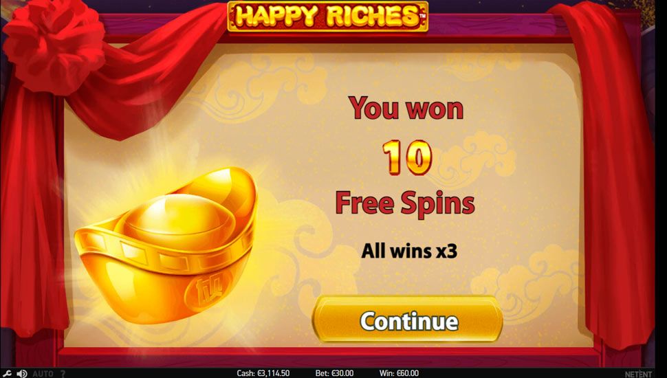 Happy riches slot Free Spins