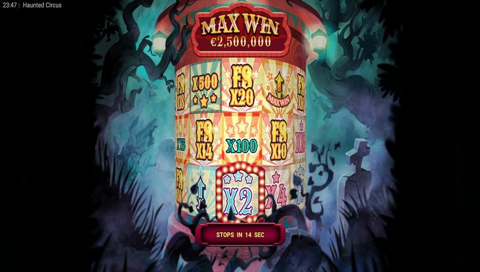 Haunted Circus Slot - Bonus Game