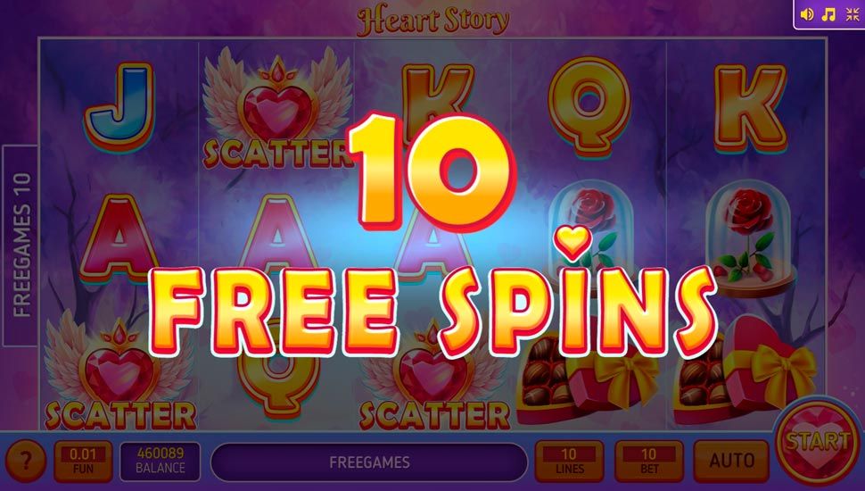 Heart Story slot Free Spins