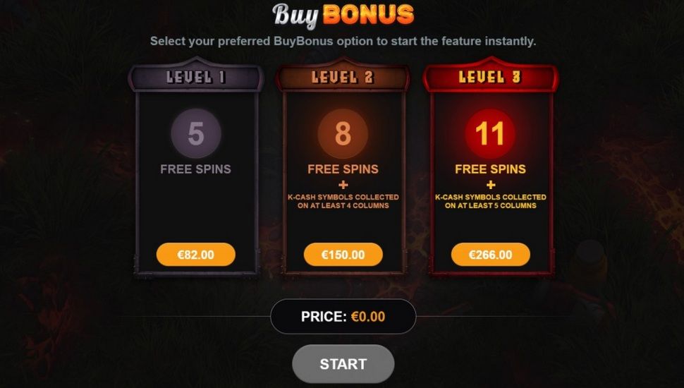 Hell Chef slot buy feature