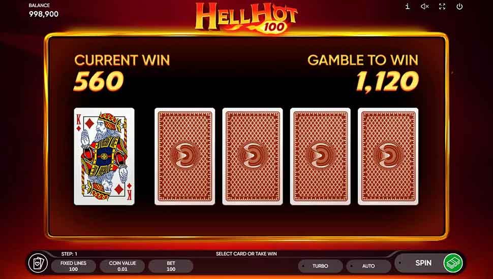 Hell Hot 100 slot risk game