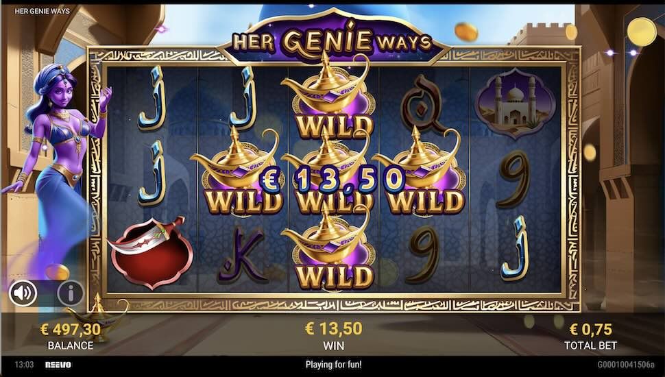 Her Genie Ways slot Bonuses