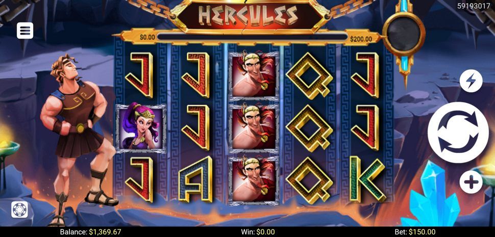 Hercules in the Underworld slot Mobile