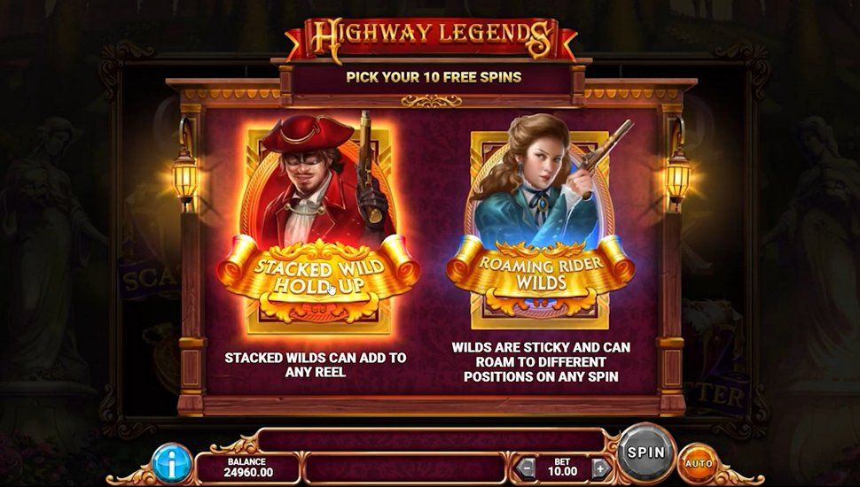 Highway Legends slot Free spins