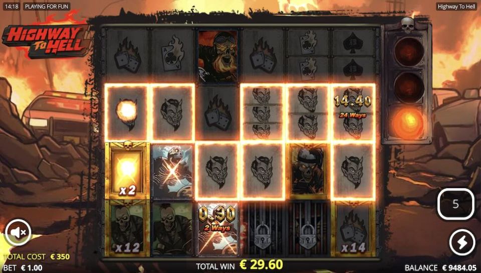 Highway to Hell slot Cascades