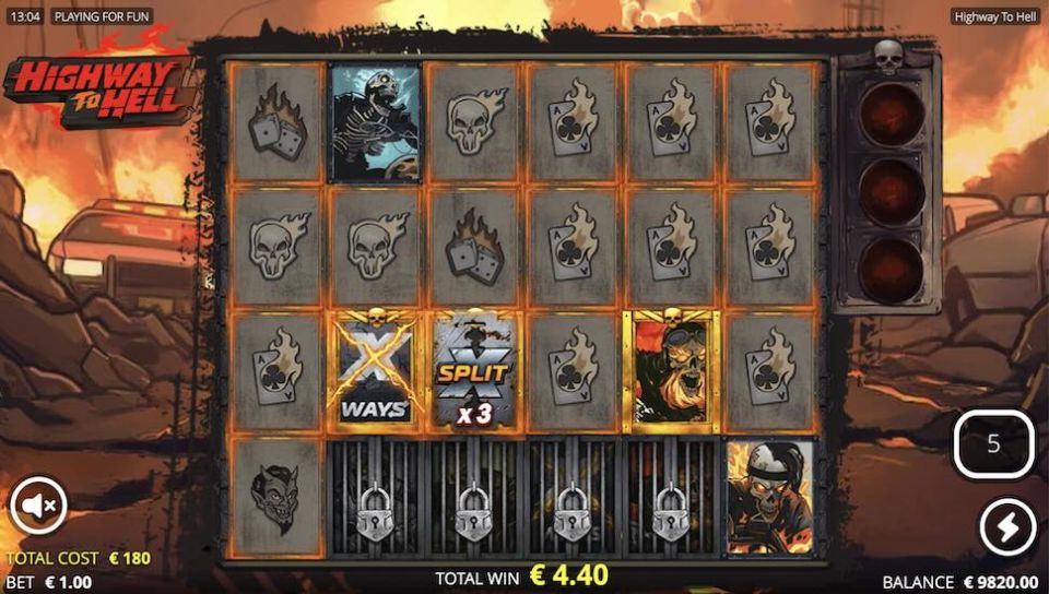 Highway to Hell slot xSplit