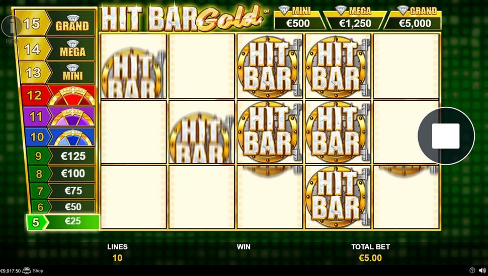 Hit Bar Gold slot Respin