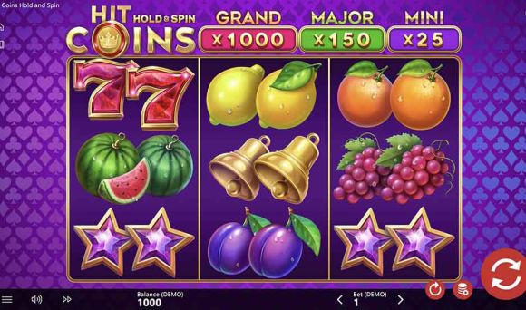 Hit Coins Hold and Spin