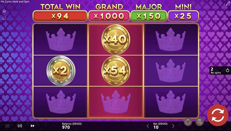 Hit Coins Hold and Spin slot Hold and Spin Bonus