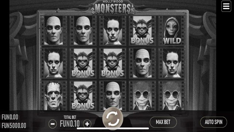 Hollywood Monsters slot mobile