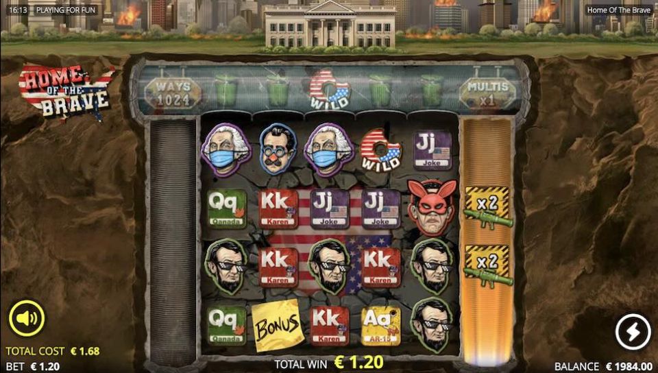 Home of the Brave slot Hot Sauce Reels