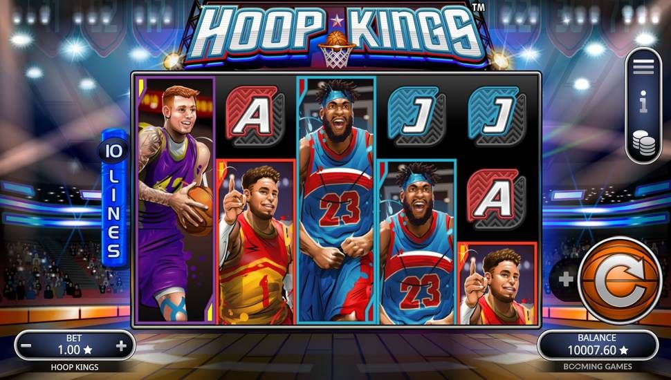 Hoop Kings slot gameplay