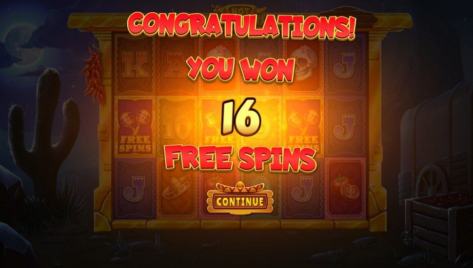 Hot Chilliways Slot - Free Spins Feature