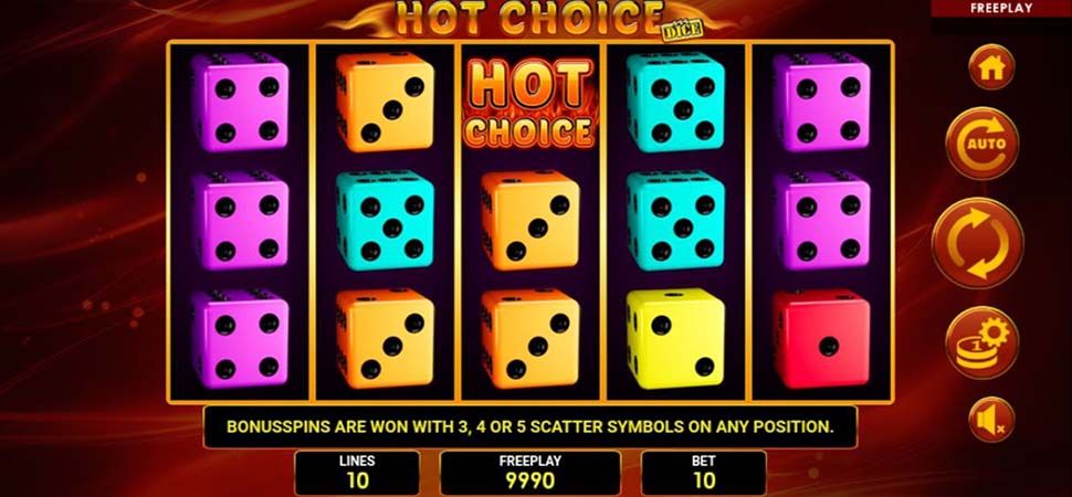 Hot Choice Dice slot mobile