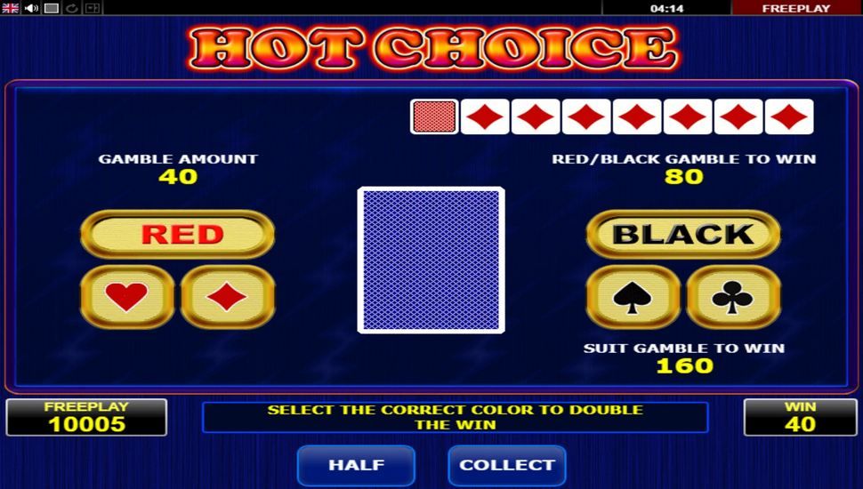 Hot Choice Slot - Gamble
