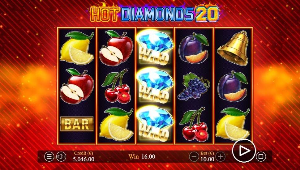 Hot Diamonds 20 slot - feature