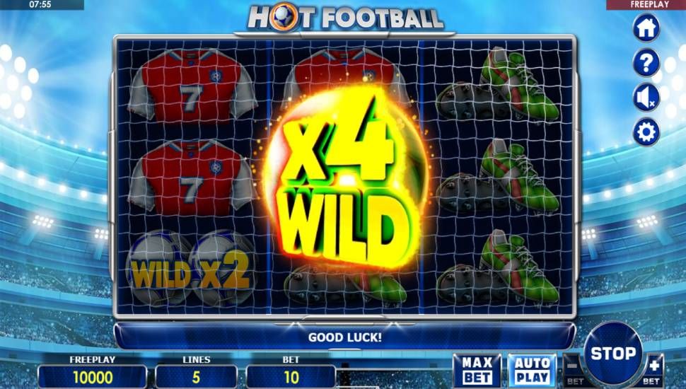 Hot Football slot - feature