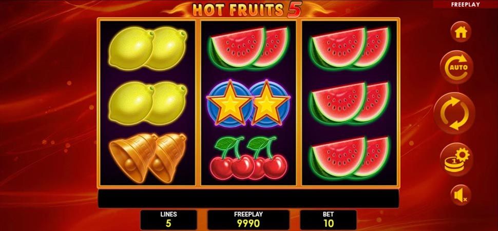 Hot Fruits 5 slot mobile