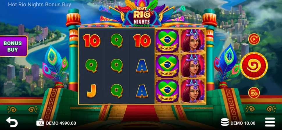 Hot Rio Nights Bonus Buy slot mobile