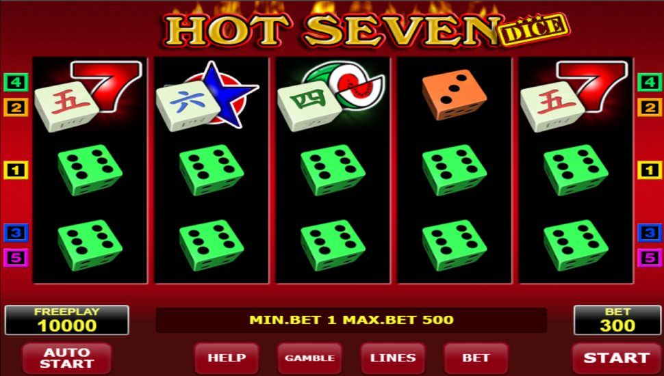 Hot Seven Dice