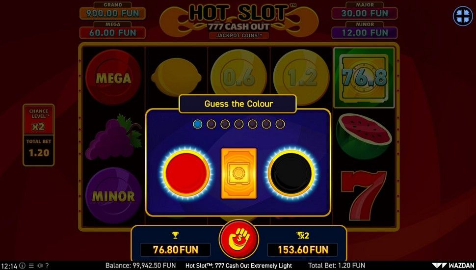 Hot Slot: 777 Cash Out Extremely Light slot gamble