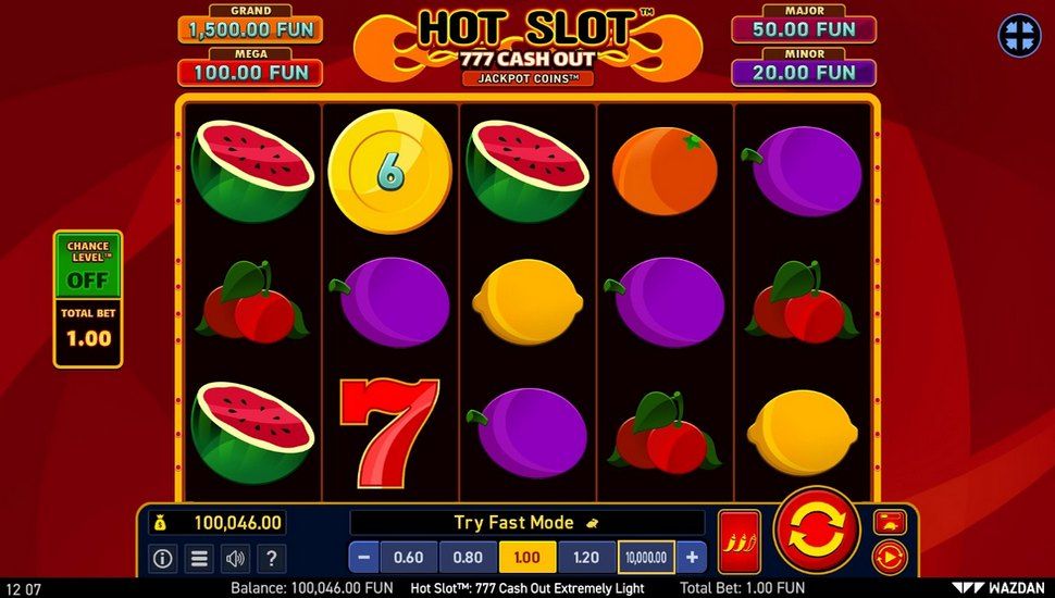 Hot Slot: 777 Cash Out Extremely Light slot gameplay