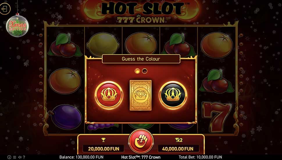 Hot Slot 777 Crown Xmas Edition slot gamble